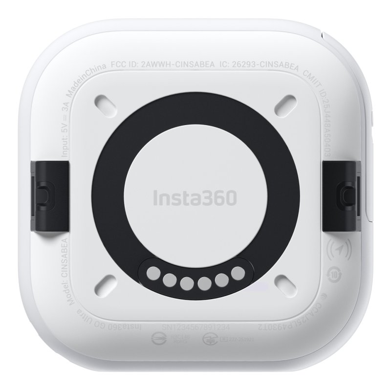 Insta360 GO Ultra Standard White caméra pour sports d'action 4K Ultra HD 25,4 / 1,28 mm (1 / 1.28") Wifi 52,9 g
