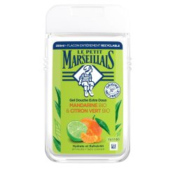 Le petit Marseillais Gel Douche Extra Doux Mandarine Bio & Citron Vert Bio