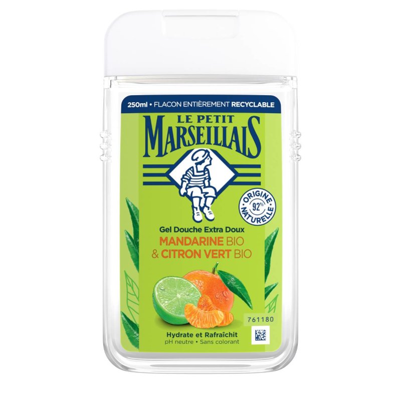 Le Petit Marseillais Organic Mandarin and Lime Shower Gel 250ml