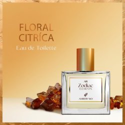 Zodiac Fire Elements Vanilla Spark Ambery Floral Fragrance Eau De Toilette