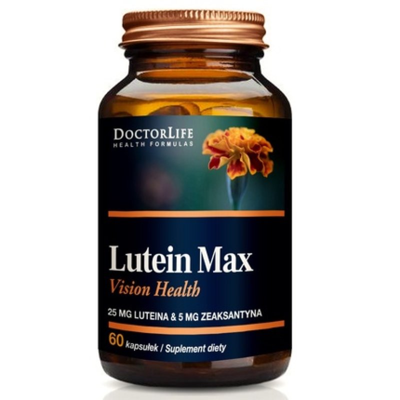 Lutein Max Lutein 25mg Zeaxanthin 5mg Dietary Supplement 60 Capsules