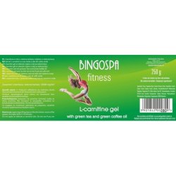 Bingospa Fitness Anti-Cellulite Slimming Fat Burning L-Carnitine Gel with Green