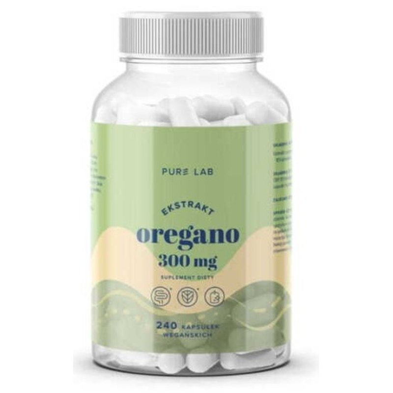 Pure Lab Oregano Extract 300mg 240 Capsules