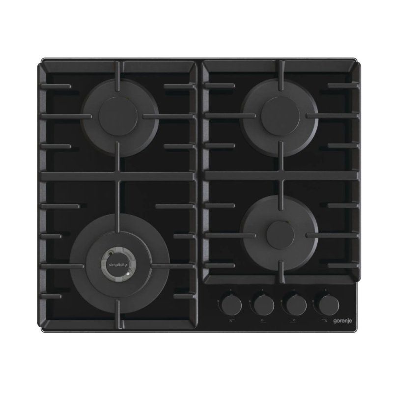 Gorenje GTW642SYB Noir Intégré 60 cm Gaz 4 zone(s)