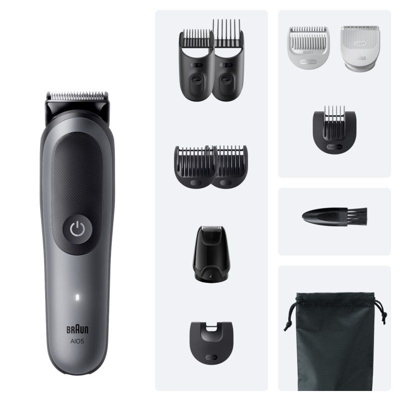 Braun 80789913 tondeuse à cheveux Gris foncé 21
