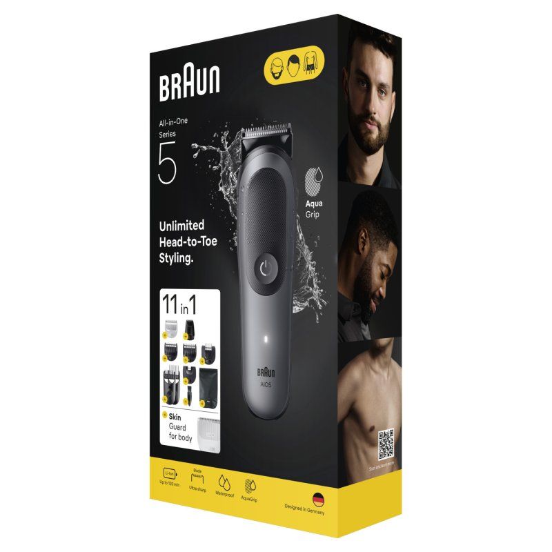 Braun 80789913 tondeuse à cheveux Gris foncé 21
