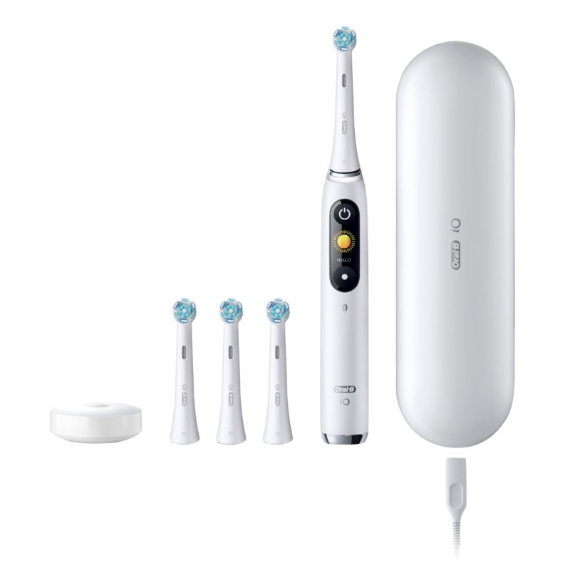 Oral-B iO Series9 Adulte Brosse à dents oscillante Blanc