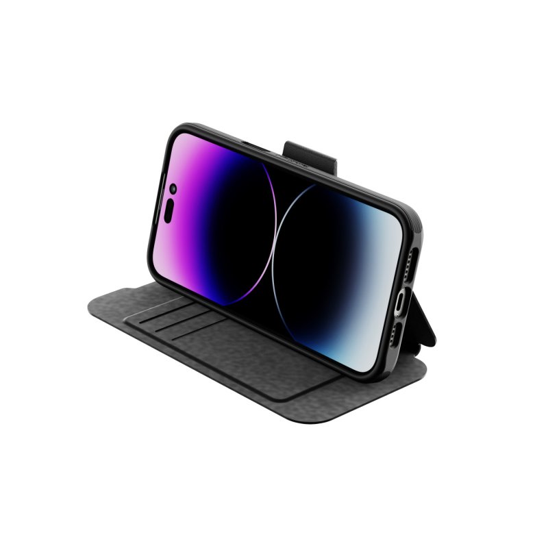 Tech21 T21-10353 mobile phone case 16.5 cm (6.5") Wallet case Black