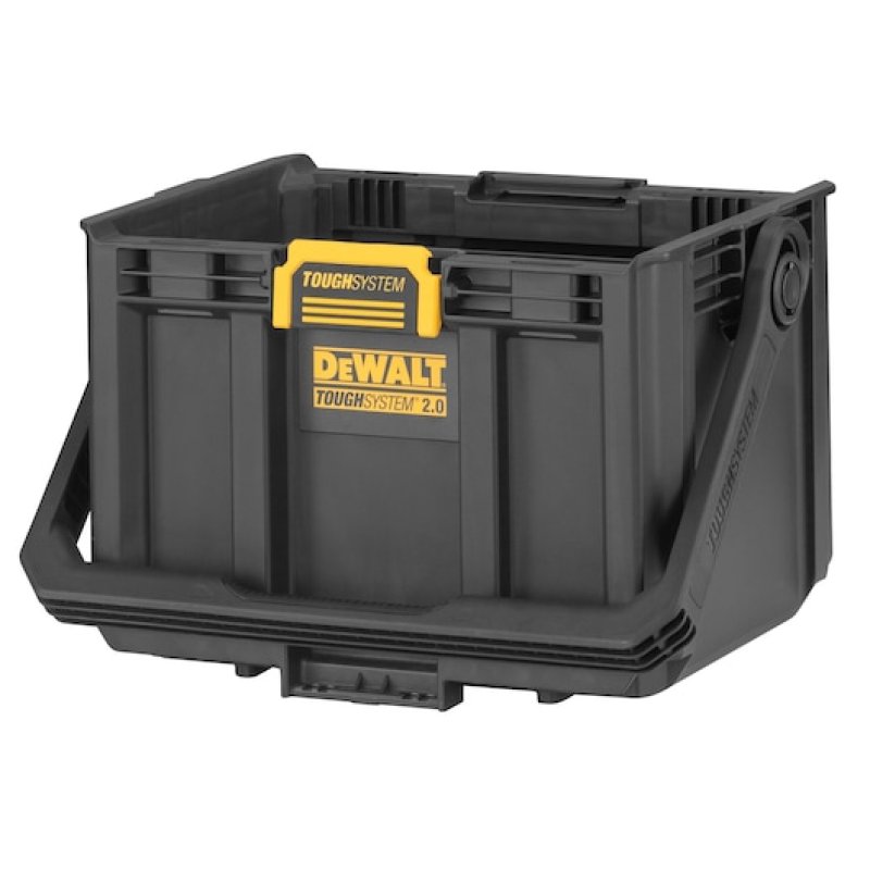 DeWalt ToughSystem 2.0 Toolbox with Integrated LED Work Light, 18V Compatible, Durable Storage Solution