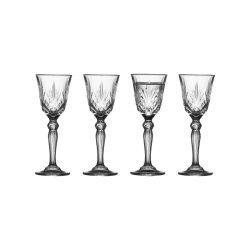 Lyngby Glas - Crystal Melodia Shot Glass - 5 cl - Set of 4