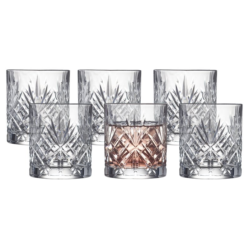 Lyngby Glas 10509 verre à eau Transparent 6 pièce(s) 230 ml