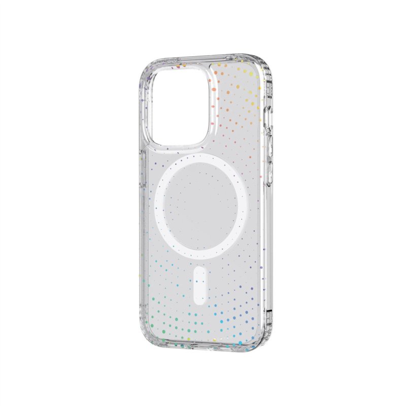Tech21 - Evo Sparkle MagSafe - iPhone 13/14/15 - Clear