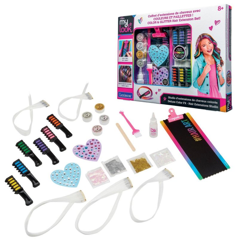 Cra-Z-Art - Deluxe Color FX - Hair Extensions Studio (CRSS11)