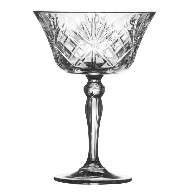 Lyngby Glas - Crystal Melodia Champagne Coupes - 26 cl - Set of 4
