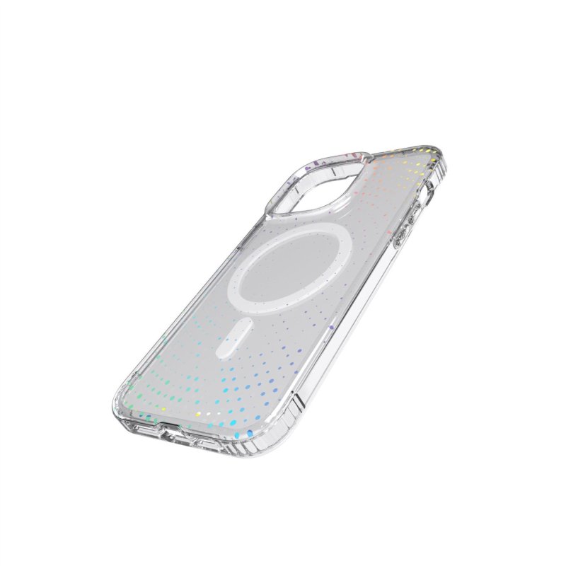 Tech21 Evo Sparkle mobile phone case 17 cm (6.7") Cover Transparent