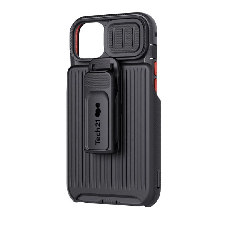Tech21 Evo Max mobile phone case 17 cm (6.7") Holster Black