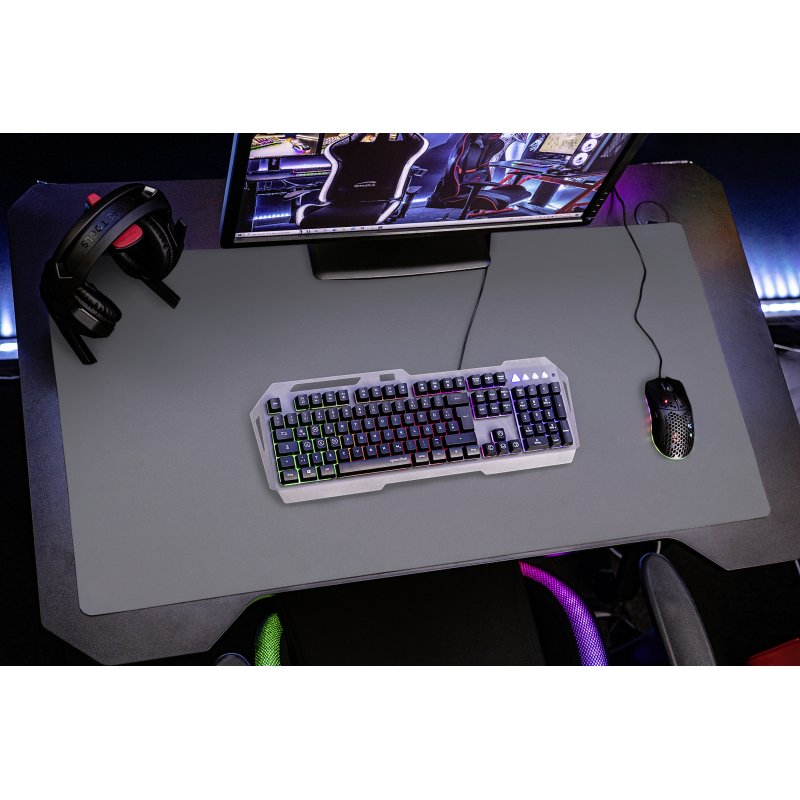 SPEEDLINK SL-620101-XXL-GY tapis de souris Tapis de souris de jeu Gris