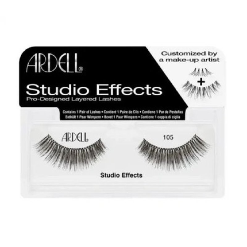 Ardell Professional Studio Effects Eye Lashes 105 Black