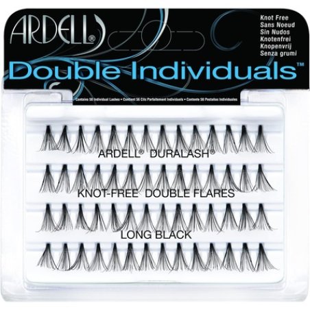 ARDELL Double Individuals Long Black Individual Eyelashes 56 Pieces