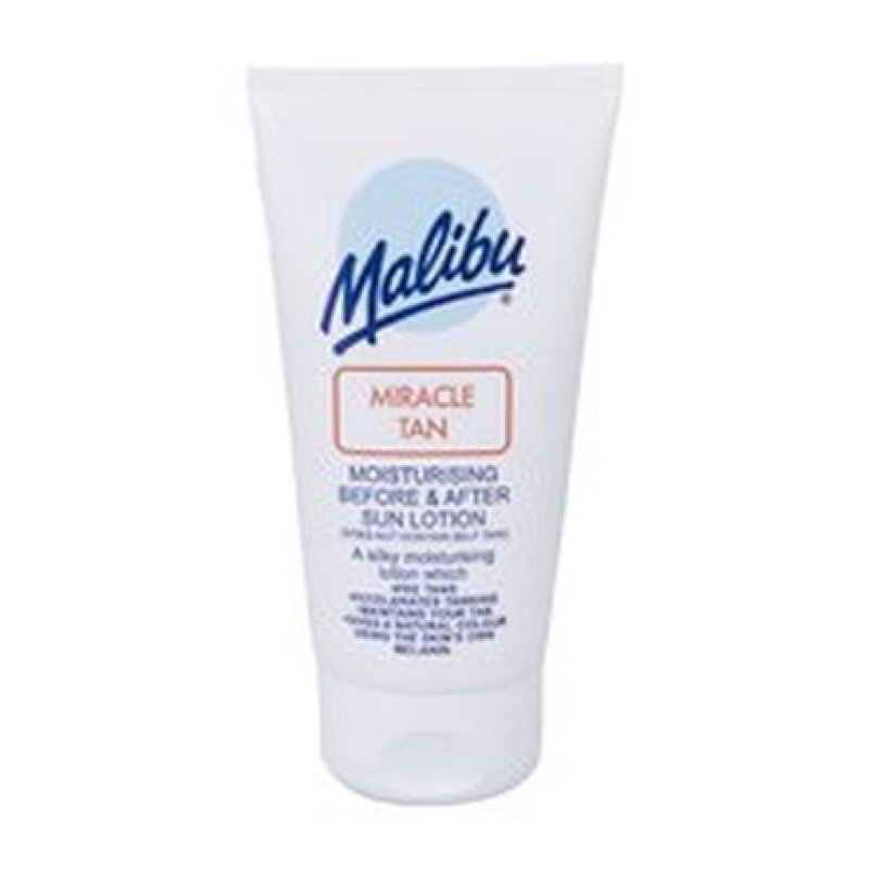 Malibu Miracle Tan After Sun Lotion Moisturizing Cream After Sunbathing