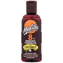 Malibu Bronzing Tanning Oil Coconut Spf8 Waterproof Tanning Oil With Coconut Oil