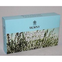 White Heather Fine English Soap by Morny 100g - Pack of 3