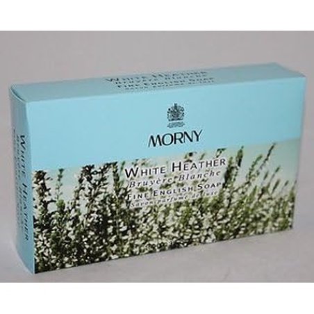 White Heather Fine English Soap by Morny 100g - Pack of 3