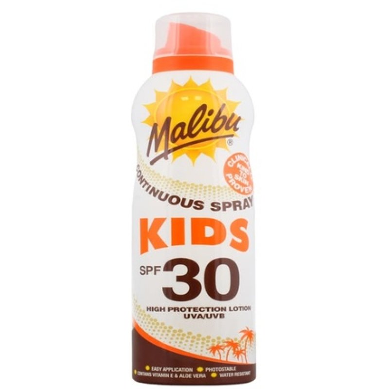 Malibu Spf 30 Kids Continuous Spray - 175ml