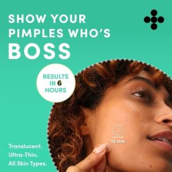 Dots for Spots Acne Patches Translucent Hydrocolloid Pimple Patch Spot Treatment Stickers for Face and Body Fast-Acting