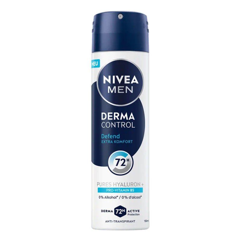NIVEA Derma Control Hommes Déodorant spray 150 ml 1 pièce(s)