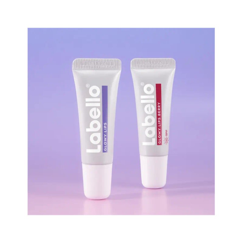 Labello Glowy Lips Clear baume pour les lèvres Beaume pour les lèvres Femmes 10 ml