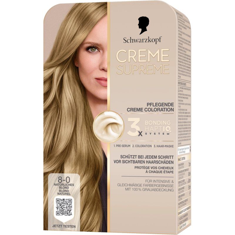 Schwarzkopf Creme Supreme couleur de cheveux Blonde