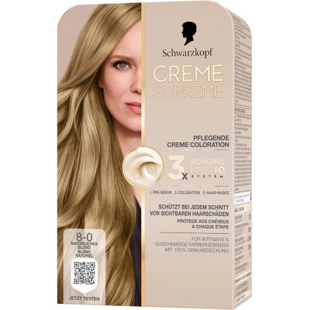 Schwarzkopf Creme Supreme hair colour Blonde