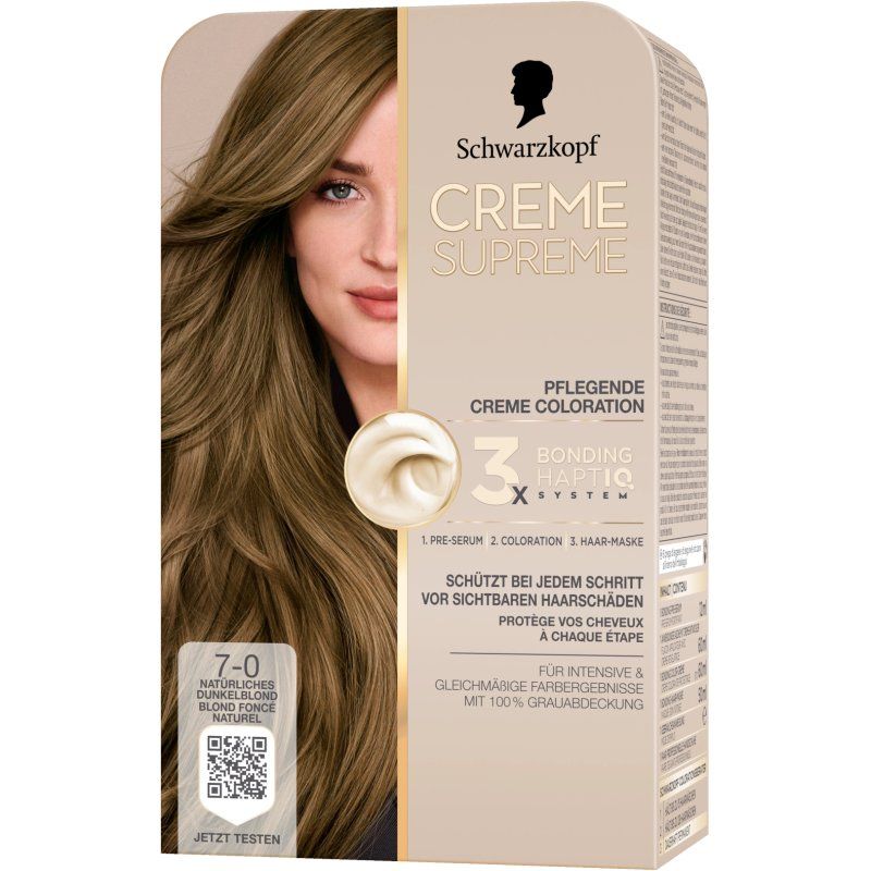 Schwarzkopf Creme Supreme hair colour Blonde