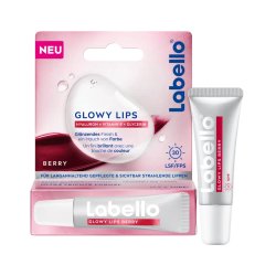 Labello Glowy Lips Berry LSF 30 lip balm & scrub Women 10 ml