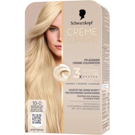 Schwarzkopf Creme Supreme couleur de cheveux Blonde
