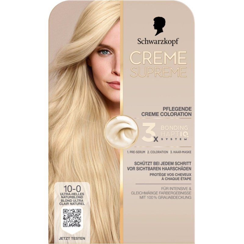 Schwarzkopf Creme Supreme hair colour Blonde