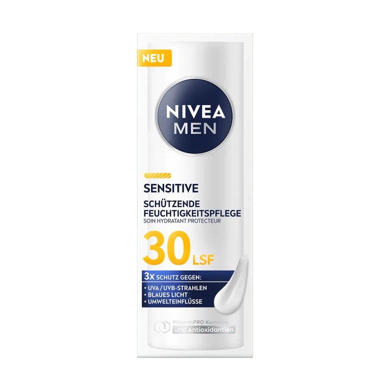 NIVEA MEN Sensitive SPF 30 face moisturizer 50 ml Cream