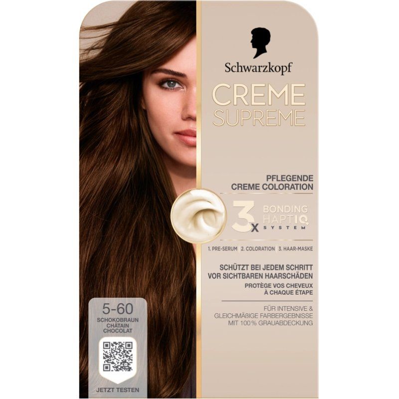Schwarzkopf Creme Supreme hair colour Brown