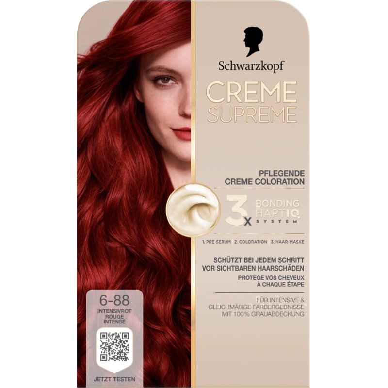 Schwarzkopf Creme Supreme couleur de cheveux Rouge