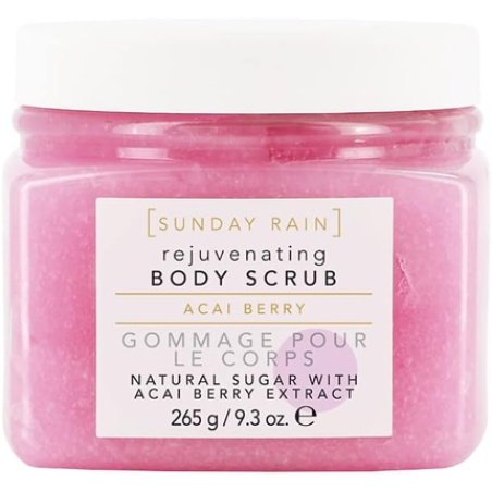 Sunday Rain Scrub Away Brightening Body Scrub with Acai Berry Extract 265g