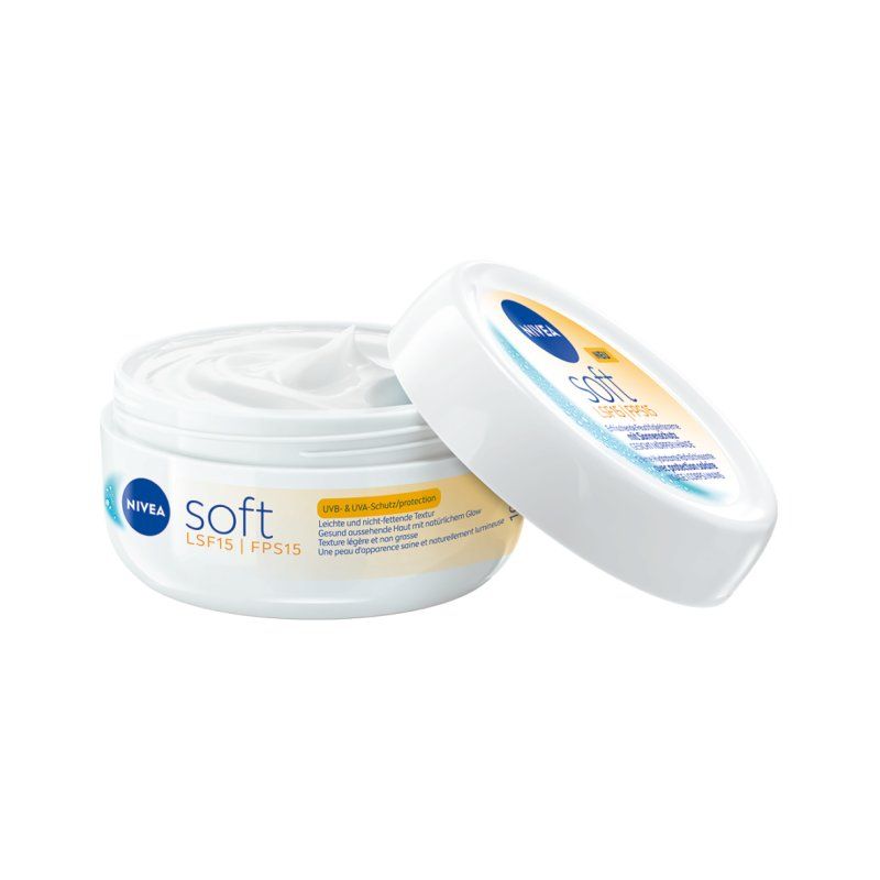 Nivea Soft Moisturizing Cream Spf 15 100ml Pack