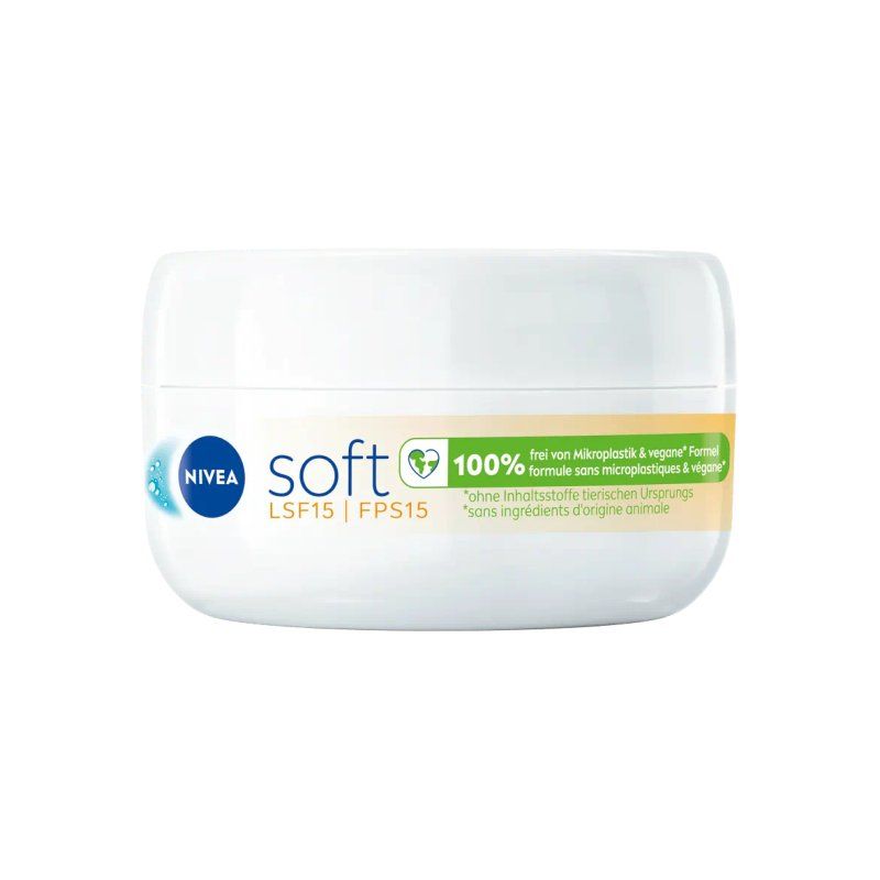 Nivea Soft Moisturizing Cream Spf 15 100ml Pack