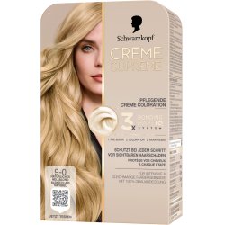Schwarzkopf Creme Supreme 90 Natural Light Blonde Hair Color