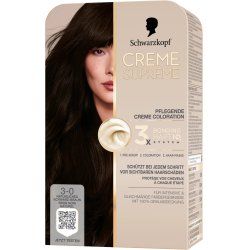 Schwarzkopf Creme Supreme hair colour Black