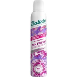 Batiste Dry Shampoo 24H Fresh Waterless Hair Spray with Refreshing Fragrance 200ml