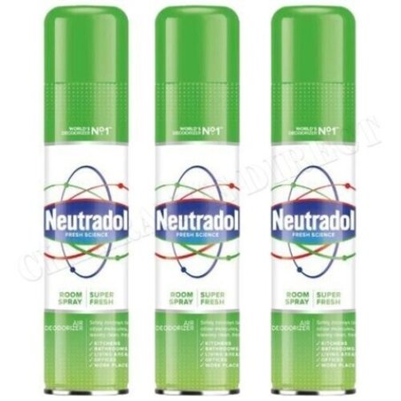 Neubradol Super Fresh Room Spray Odor Destroyer Air Freshener 300ml