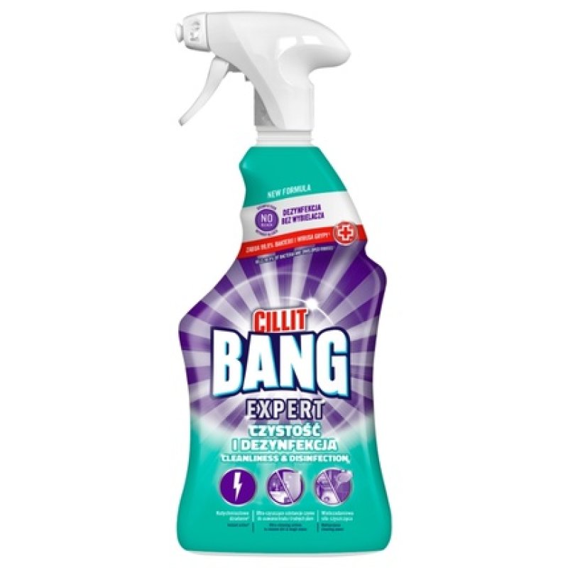 Cillit Bang Expert Cleanliness And Disinfection Spray 750 Ml