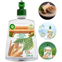 Air Wick Active Fresh Refill Air Freshener Sandalwood 228ml