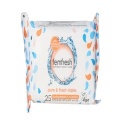 Femfresh Wipes Pure Fresh - 25 Sheets